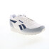 Фото #4 товара Reebok Rewind Run Mens Beige Synthetic Lace Up Lifestyle Sneakers Shoes