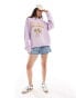 Фото #1 товара Billabong ride in beach sweatshirt in purple