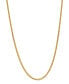 ფოტო #1 პროდუქტის Wheat Link 18" Chain Necklace (1.3mm) in 18k Gold