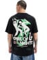 Фото #1 товара ONLY & SONS super oversized t-shirt with spirit back print in black