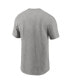 Фото #4 товара Men's Heathered Gray Cleveland Browns Primary Logo T-shirt