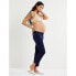 Curie Side Panel Slim Ankle Maternity Pant-Navy-XS | A Pea in the Pod