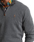 Men's Estate-Rib Cotton Quarter-Zip Pullover