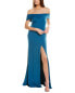 Фото #1 товара Rene Ruiz Off-Shoulder Gown Women's