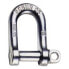 Лодка гальванизированная 4WATER Upright Shackle Серый, 12 mm - фото #1