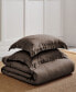 Фото #1 товара Washed Linen Solid Duvet Cover, Full/Queen