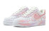 【定制球鞋】 Nike Air Force 1 Low 空军一号 甜心兔子 限定礼盒 休闲 低帮 板鞋 女款 粉白 / Кроссовки Nike Air Force DH2920-111