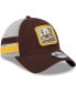 Фото #1 товара Men's Brown, White San Diego Padres Spring Training Striped 9TWENTY Trucker Adjustable Hat