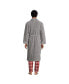 ფოტო #2 პროდუქტის Men's Calf Length Turkish Terry Robe