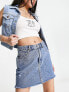 Фото #1 товара Cotton:On denim mini skirt in blue