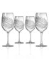 Фото #1 товара Peacock All Purpose Wine Glass 18Oz - Set Of 4 Glasses