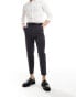 Фото #1 товара ASOS DESIGN smart tapered trousers in charcoal