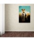 Jai Johnson 'Fox Terrier On Alert' Canvas Art - 19" x 12" x 2"