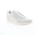 Reebok Classic Harman Run Womens White Leather Lifestyle Sneakers Shoes 7