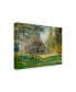 Фото #2 товара Claude O. Monet Landscape the Parc Monceau Canvas Art - 37" x 49"