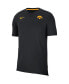 ფოტო #3 პროდუქტის Men's Black Iowa Hawkeyes Coach UV Performance T-shirt