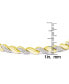 ფოტო #7 პროდუქტის Diamond Accent San Marco Link Bolo Adjustable Bracelet in Silver Plate, Gold Plate or Rose Gold Plate