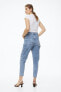 Slim Mom High Ankle Jeans