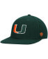 ფოტო #1 პროდუქტის Men's Green Miami Hurricanes Team Color Fitted Hat