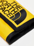 The North Face Base Camp wallet in yellow and black