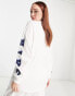 Фото #4 товара Nike Sportswear graphic long sleeve t-shirt in white