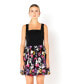 ფოტო #2 პროდუქტის Women's Square Neck Floral Embroidered Mini Dress