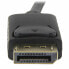 Фото #2 товара Кабель DisplayPort на HDMI Startech DP2HDMM2MB (2 m) Чёрный