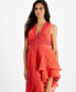 Women's Sleeveless High-Low Danny Dress PORTENHO PINK, XS - фото #3