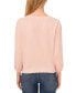 Фото #2 товара Women's Embellished Embroidered 3/4-Sleeve Sweater