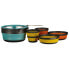 Фото #1 товара SEA TO SUMMIT Frontier 5 Units Folding Pot Set