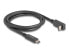 Delock USB 10 Gbps Kabel Type-C Stecker zu gewinkelt oben unten 1 - Cable - Digital