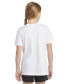 ფოტო #2 პროდუქტის Big Girls Short-Sleeve Cotton Logo Graphic T-Shirt
