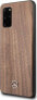 Mercedes-Benz Mercedes MEHCS67VWOLB S20+ G985 hard case brązowy/brown Wood Line Walnut