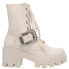 Фото #1 товара Dingo Double Down Round Toe Platform Lace Up Womens Size 8 M Casual Boots DI933