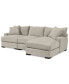 Фото #3 товара Rhyder 3-Pc. Fabric Sectional Sofa with Chaise, Created for Macy's