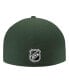 ფოტო #3 პროდუქტის Men's Green Minnesota Wild Core Primary Logo Fitted Hat