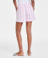 Фото #4 товара Women's Cotton Wide Stripe Pull-On Shorts, Created for Macy's