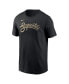 ფოტო #2 პროდუქტის Men's Black Arizona Diamondbacks City Connect Wordmark T-shirt