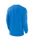 Фото #2 товара Men's Powder Blue Los Angeles Chargers Sideline Player Performance Long Sleeve T-Shirt