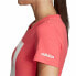 Фото #6 товара Футболка с коротким рукавом женская Adidas Essentials Светло Pозовый