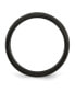 Stainless Steel Brushed Black IP-plated 7mm Band Ring