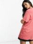 Фото #3 товара Nike Midi Swoosh t-shirt in adobe pink