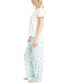 ფოტო #6 პროდუქტის Women's Vibes T-shirt/Voile pant