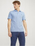 Pánské polo triko JJEPAULOS Slim Fit 12136668 Pacific Coast