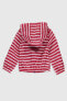 Фото #2 товара Куртка LC Waikiki Red Striped Baby Boy Coat