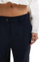 French Connection clean tailored cargo trousers in navy Синий, 38 - фото #4