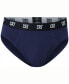 Фото #2 товара Men's Cotton Blend Briefs, Pack of 3