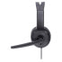 Manhattan Mono USB-Headset - Ohrumschließendes Design (Over-Ear) - Ohrmuschel einseitig - kabelgebunden - USB-A-Stecker - integrierte Lautstärkeregelung - verstellbares Mikrofon - schwarz - Kopfhörer - Kopfband - Büro/Callcenter - Schwarz - Monophon - SCR-Steuerein