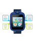 ფოტო #3 პროდუქტის Kids Spaceman Print Blue Silicone Strap Smart Watch with Headphone 42mm Set, 2 Piece