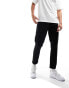 Фото #1 товара DTT classic rigid cropped tapered fit jeans in black